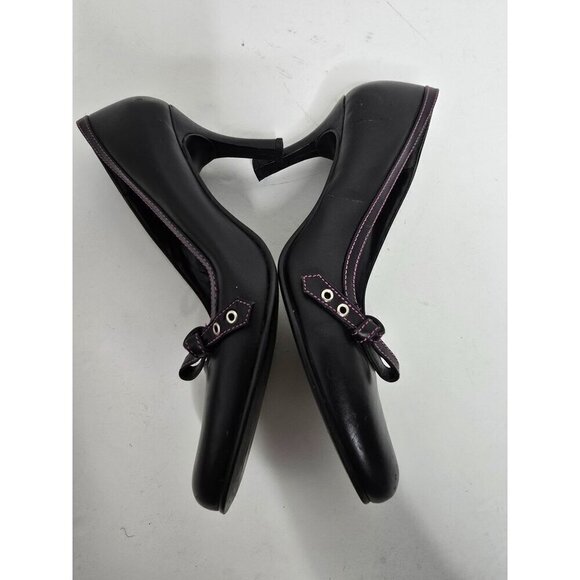 Vintage Y2K Steve Madden Black Party Pumps High Heels - Picture 4 of 16